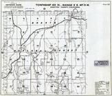 Page 022 - Township 40 N. Range 2 E., Hambone, Bear Mtn., Siskiyou County 1957